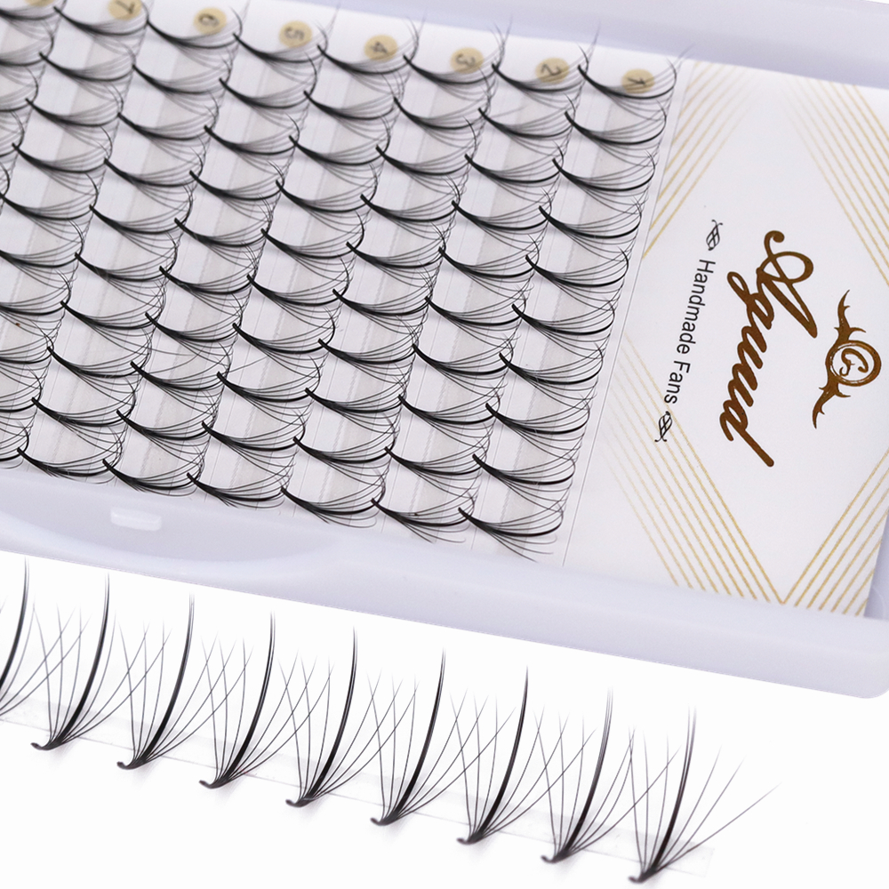 Eyelash Extension Hybrid - AGUUD Wispy Fans Russian Volume Eyelash
