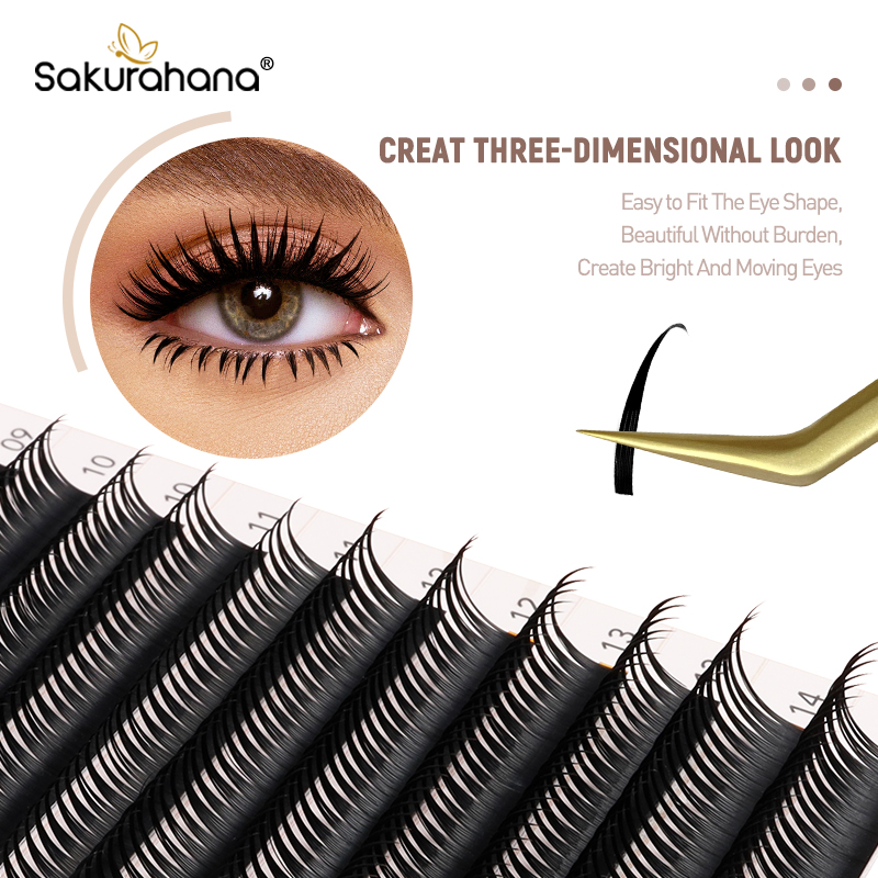 Eyelash Extension Wet Look - Sakurahana Wet Eyelash Extension Cosplay Type