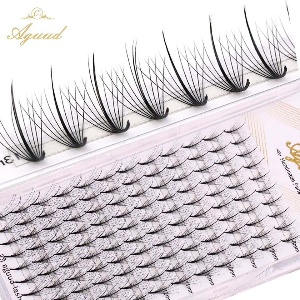 AGUUD 3D 5D 7D 9D 11D 13D 15D  - مراجعة Eyelash Extension Russian Volume وسعره