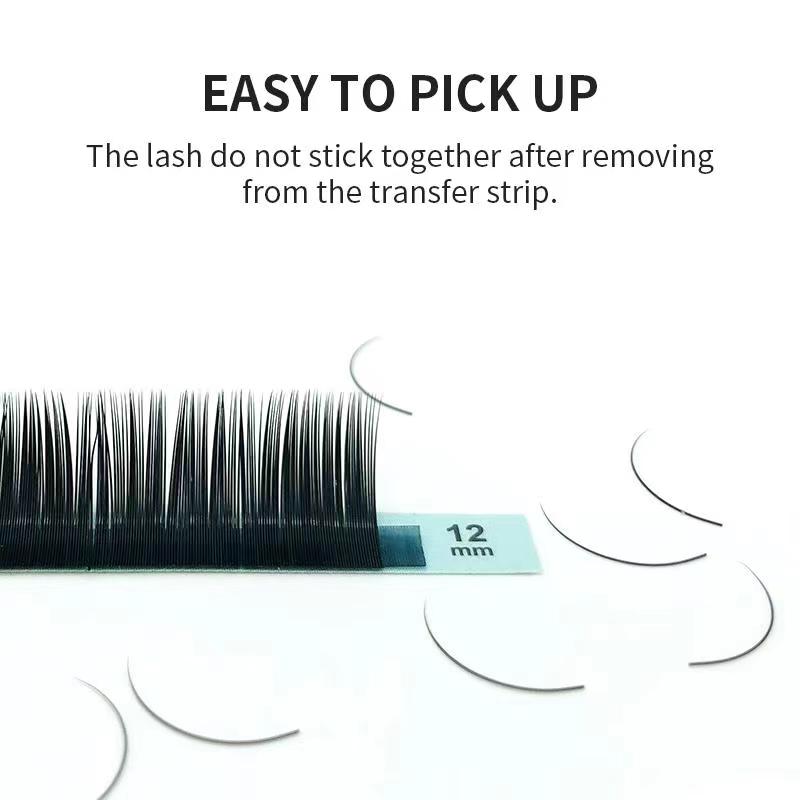 NATUHANA Korea PBT 16Rows B C  - مراجعة Eyelash Extension Wet Look وسعره