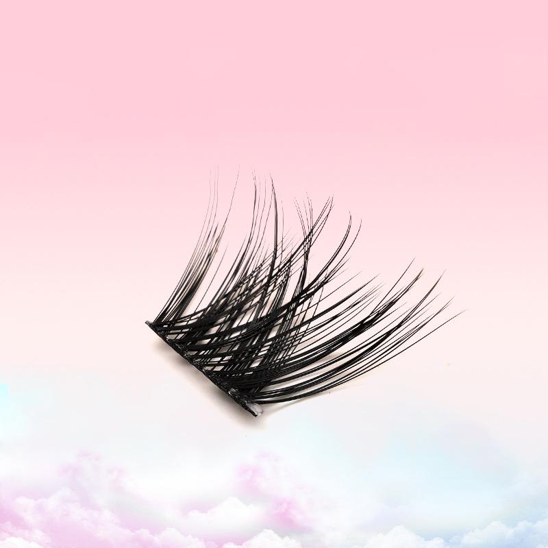 80 Single Clusters Skew Flying - مراجعة Eyelash Extension Hybrid وسعره