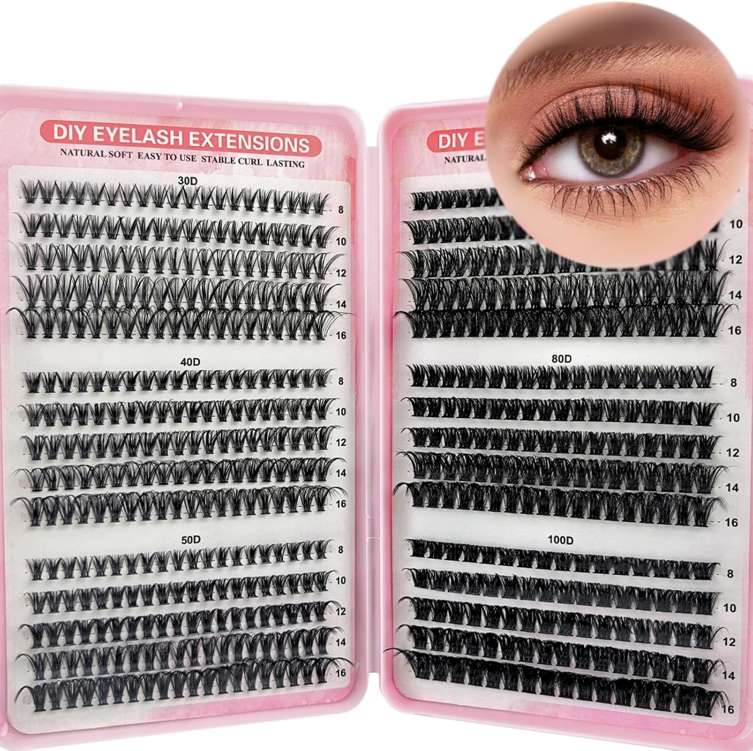 Eyelash Extensions Individual  - مراجعة Eyelash Extension Hybrid وسعره