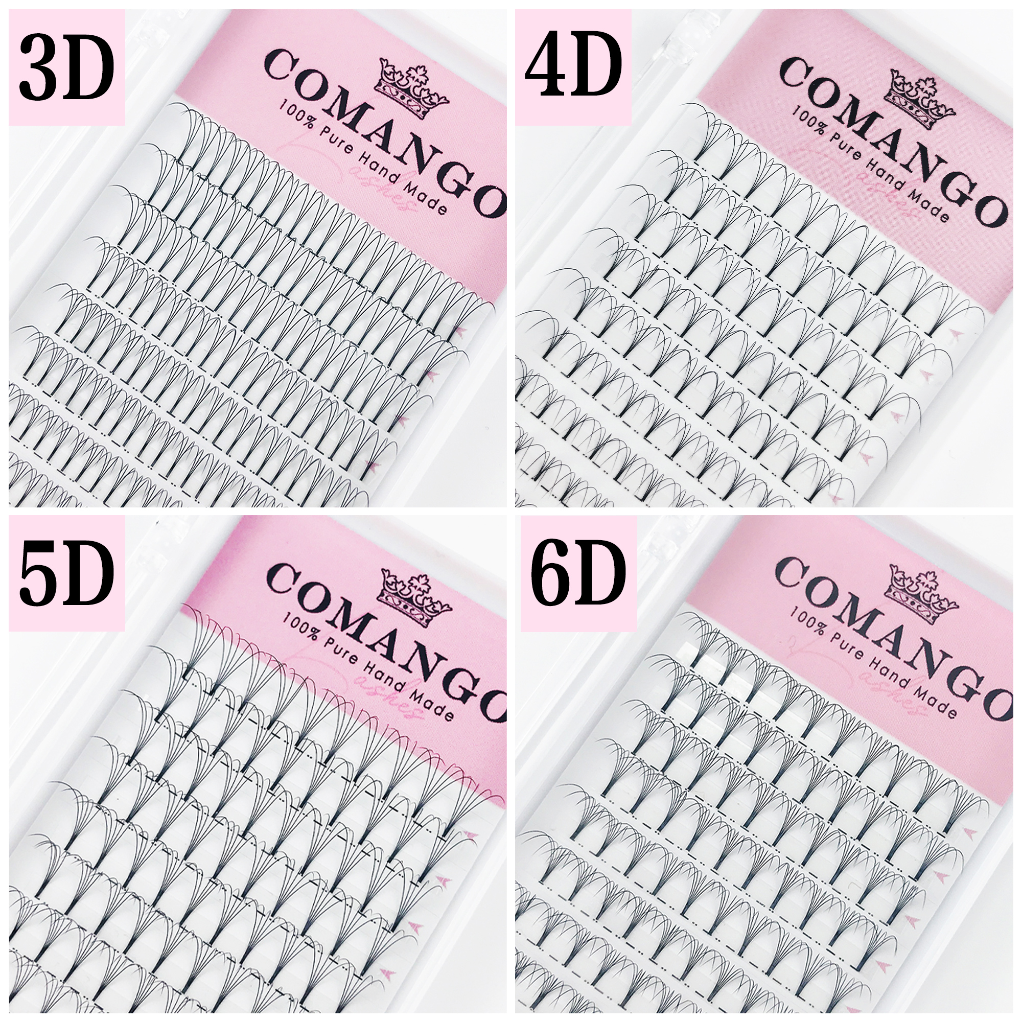 CoMango Short Stem Eyelash Ext - مراجعة Eyelash Extension Wet Look وسعره