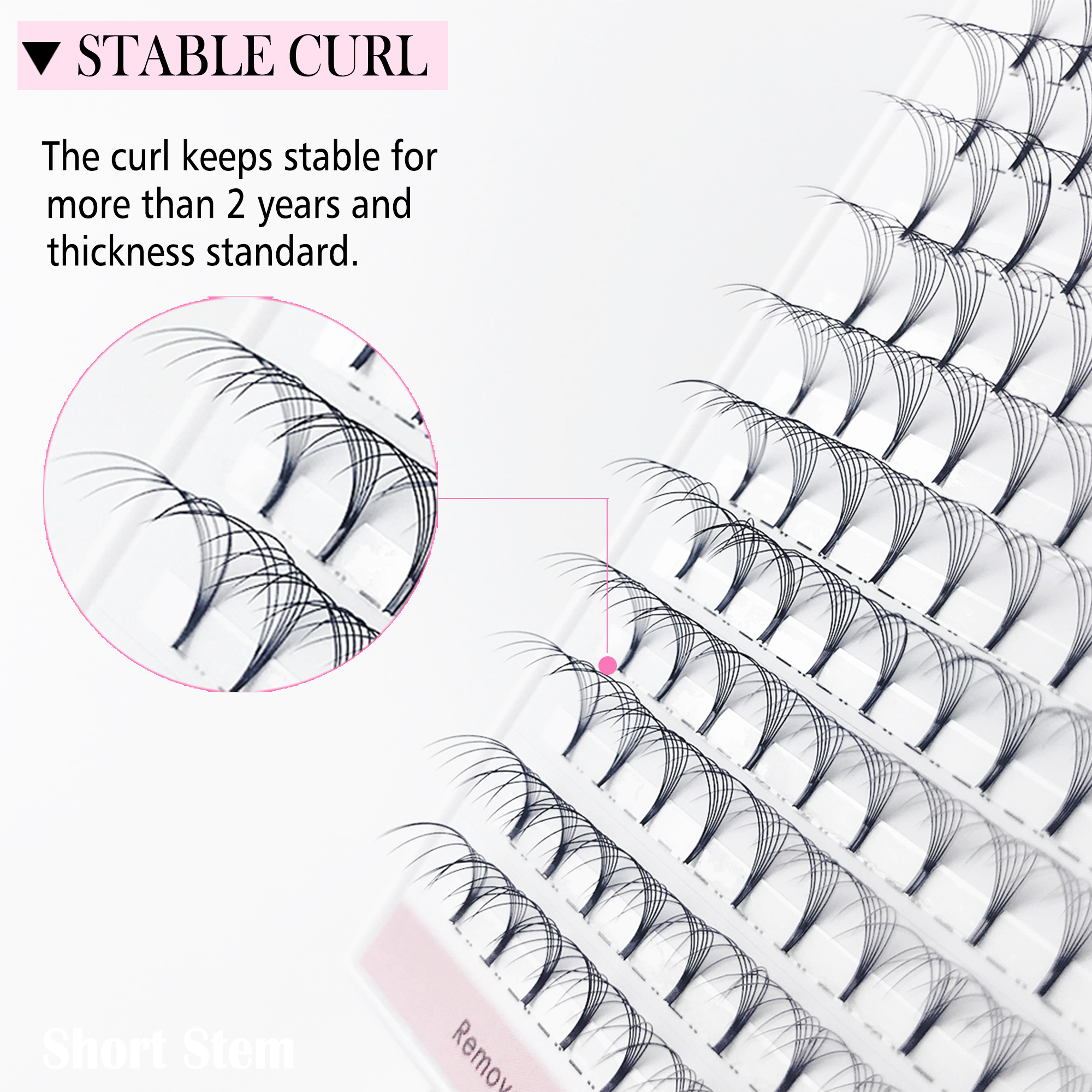 CoMango Short Stem Eyelash Ext - مراجعة Eyelash Extension Wet Look وسعره