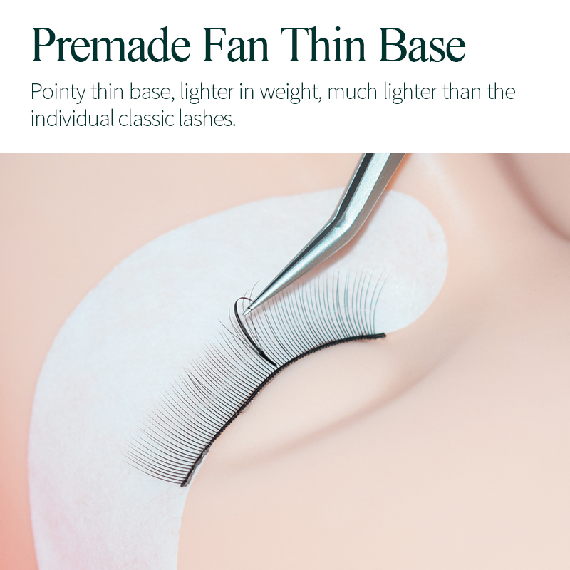 5D Hybrid Fan Lashes Premade V - مراجعة Eyelash Extension Hybrid وسعره