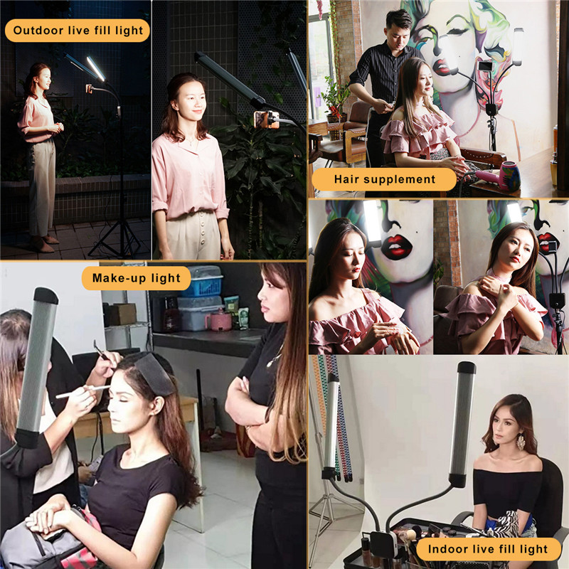 45W Flexible Double Arms LED F - مراجعة Eyelash Extension Videos وسعره