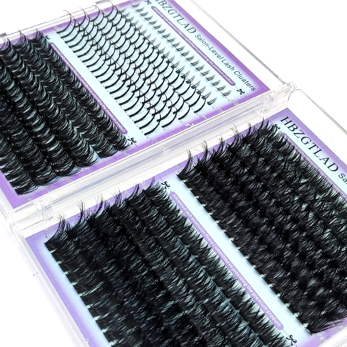 New 24Rows 60D-180D Lash Spike - مراجعة Eyelash Extension Wet Look وسعره