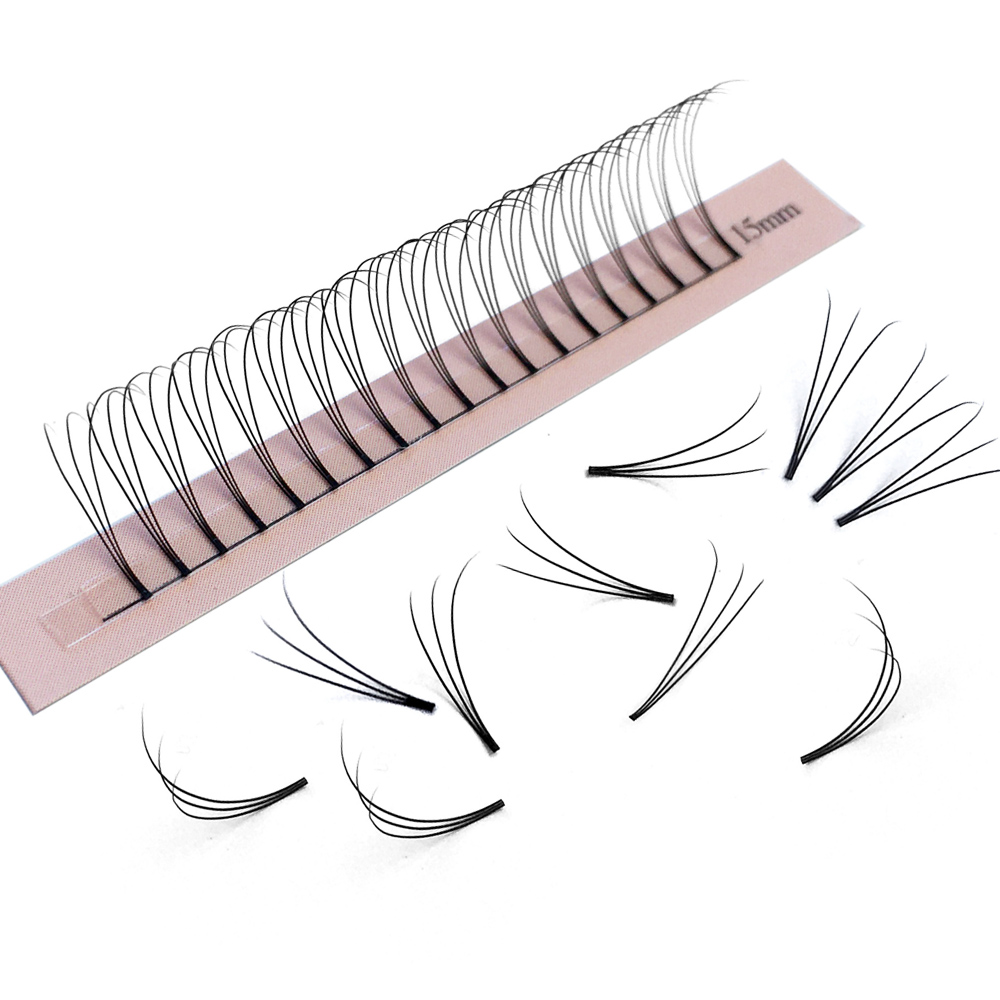 Goddess 3D Premade Fan Eyelash - مراجعة Eyelash Extension Russian Volume وسعره