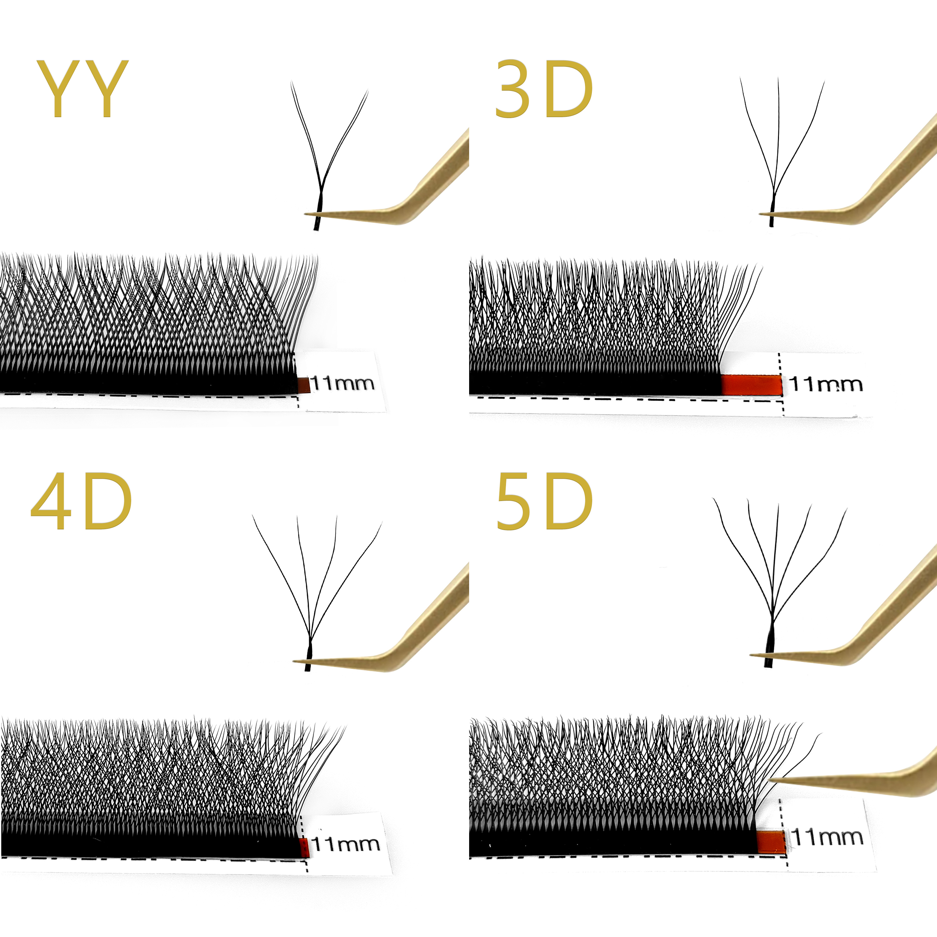 CoMango C/D Curl High Quality  - مراجعة Eyelash Extension Hybrid وسعره