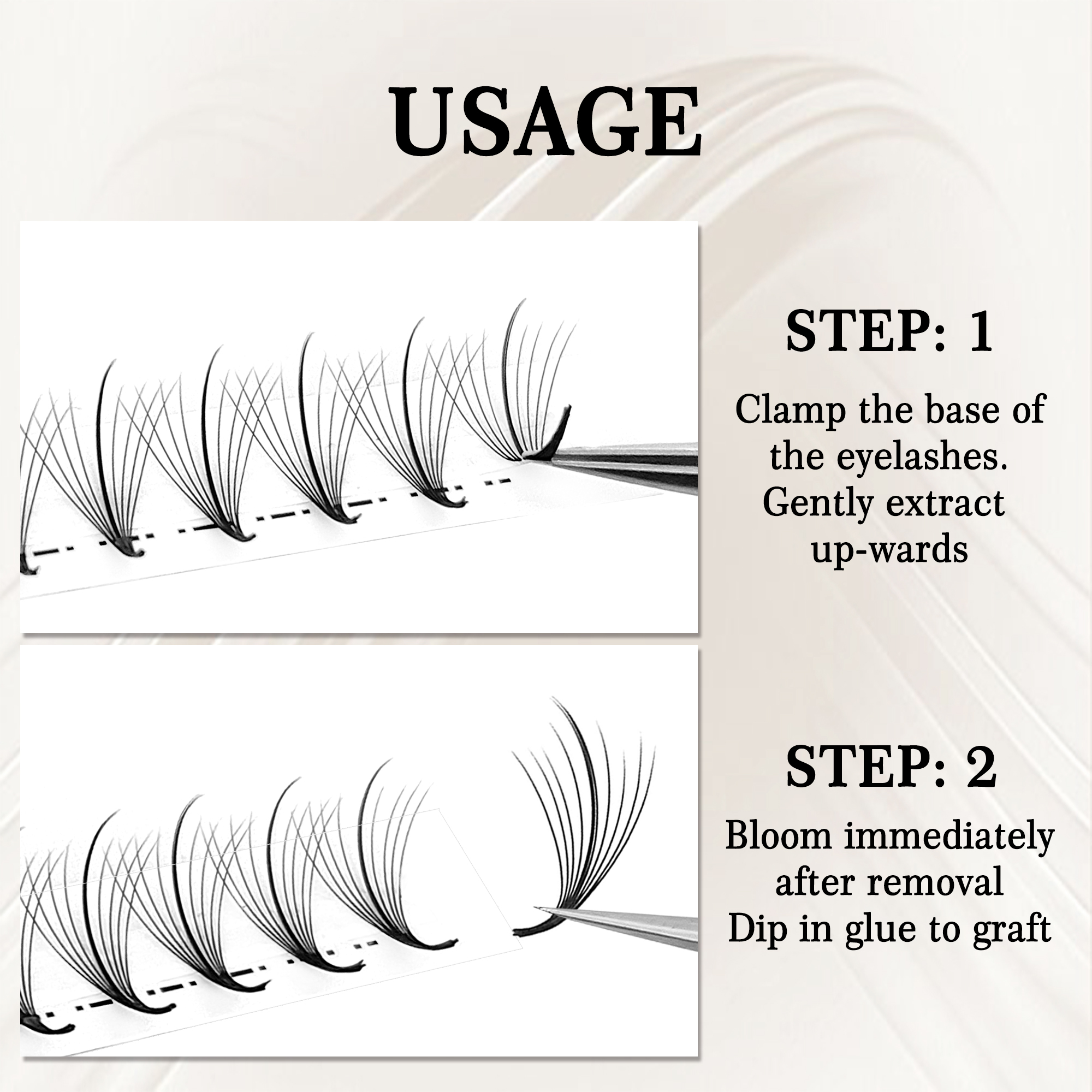 CoMango Wispy Fans Russian Vol - مراجعة Eyelash Extension Hybrid وسعره