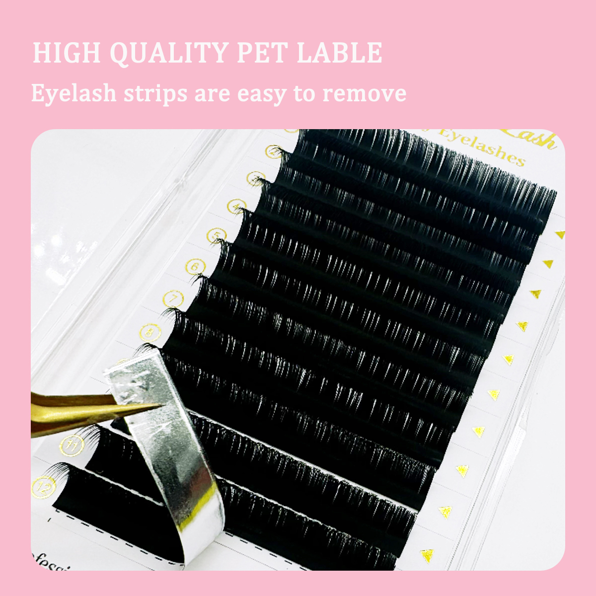 Camellia False Eyelashes LC LB - مراجعة Eyelash Extension Wet Look وسعره