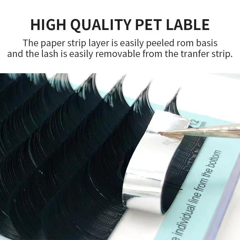 NATUHANA 16Rows C cc D dd Natu - مراجعة Eyelash Extension Wet Look وسعره