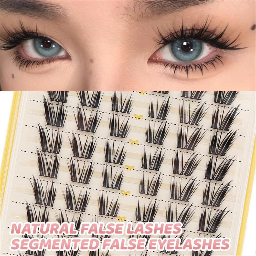 60/100Pcs Natural Fairy Lash C - مراجعة Eyelash Extension Wet Look وسعره