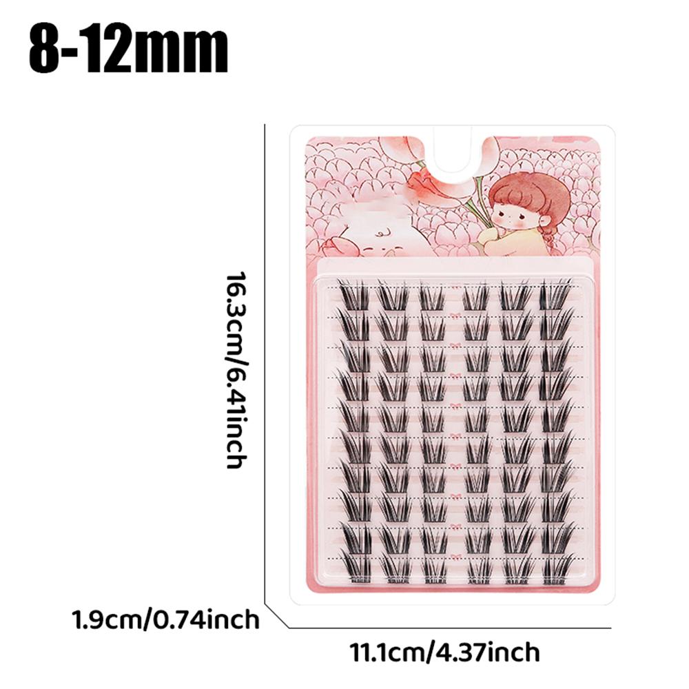 60/100Pcs Natural Fairy Lash C - مراجعة Eyelash Extension Wet Look وسعره