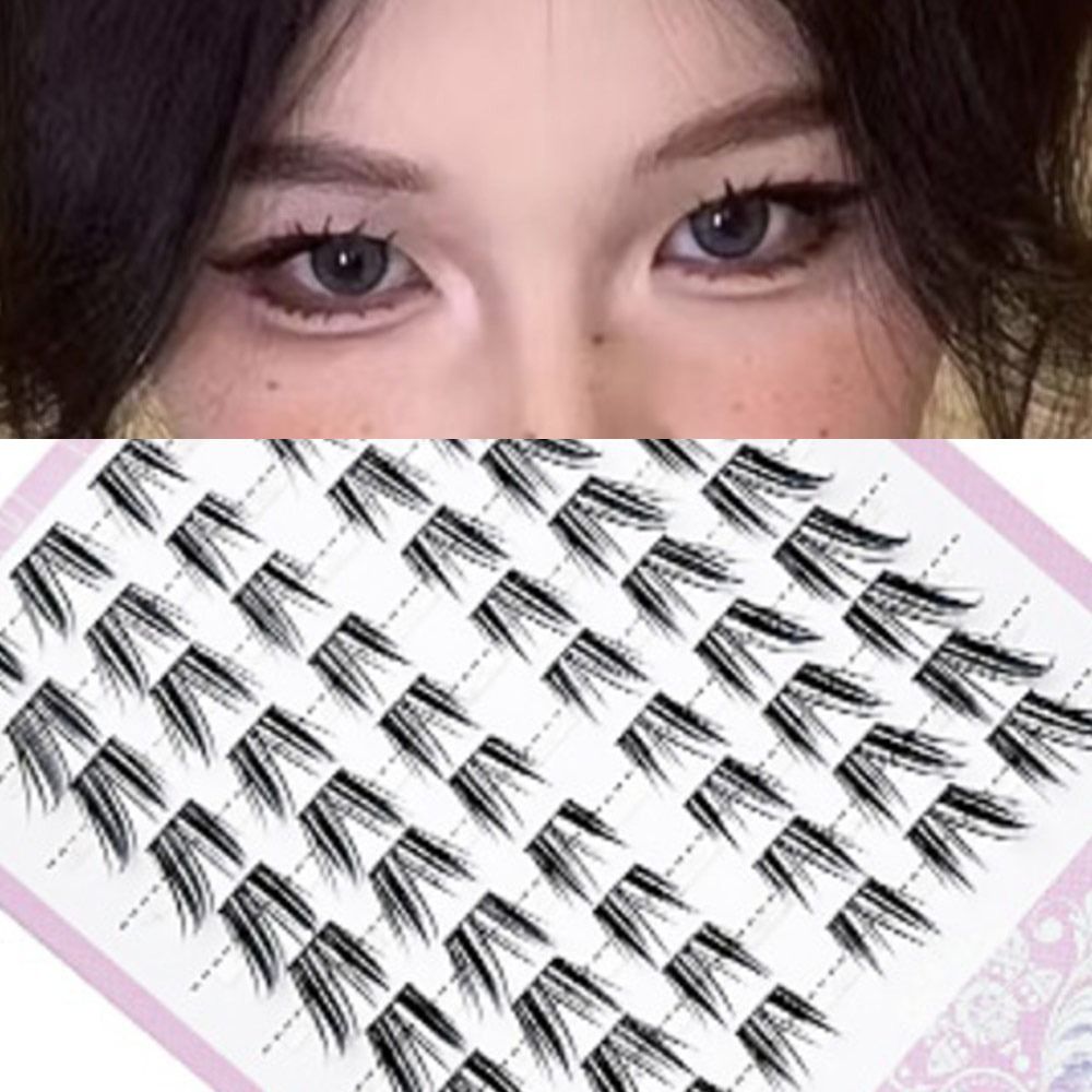 Reusable Cat Eye Fairy Lash Cl - مراجعة Eyelash Extension Wet Look وسعره