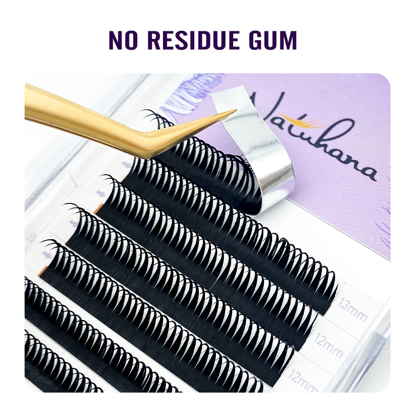 NATUHANA New 0.07mm Wet Eyelas - مراجعة Eyelash Extension Wet Look وسعره