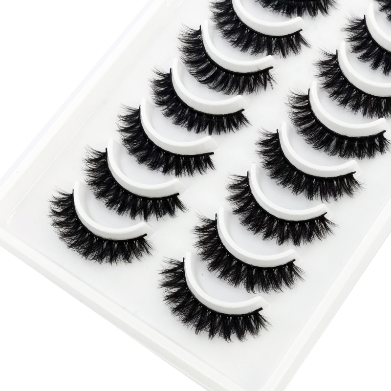 HBZGTLAD Russian Strip Lashes  - مراجعة Eyelash Extension Russian Volume وسعره