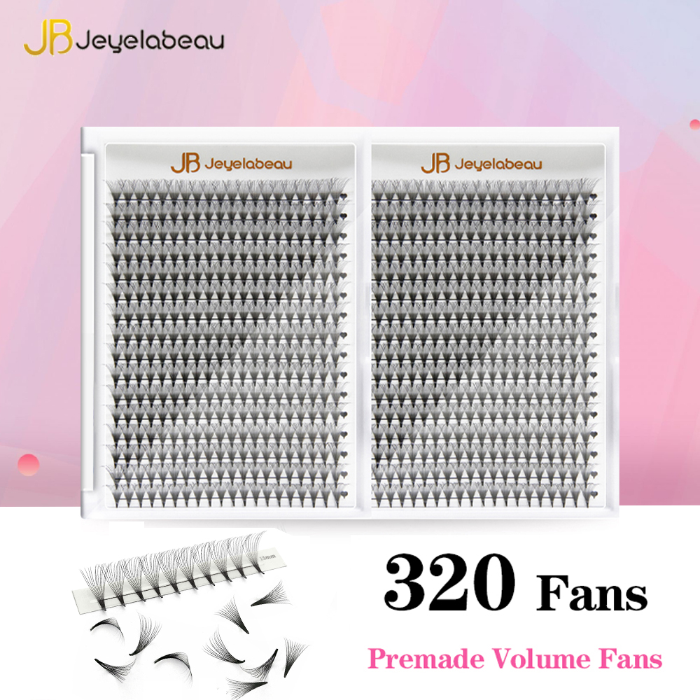 JB Jeyelabeau 6D 10D 20D 30D P - مراجعة Eyelash Extension Russian Volume وسعره