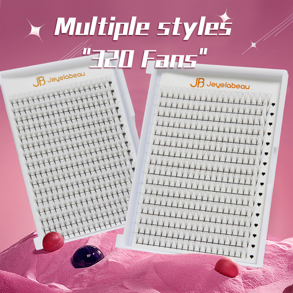 JB Jeyelabeau 6D 10D 20D 30D P - مراجعة Eyelash Extension Russian Volume وسعره