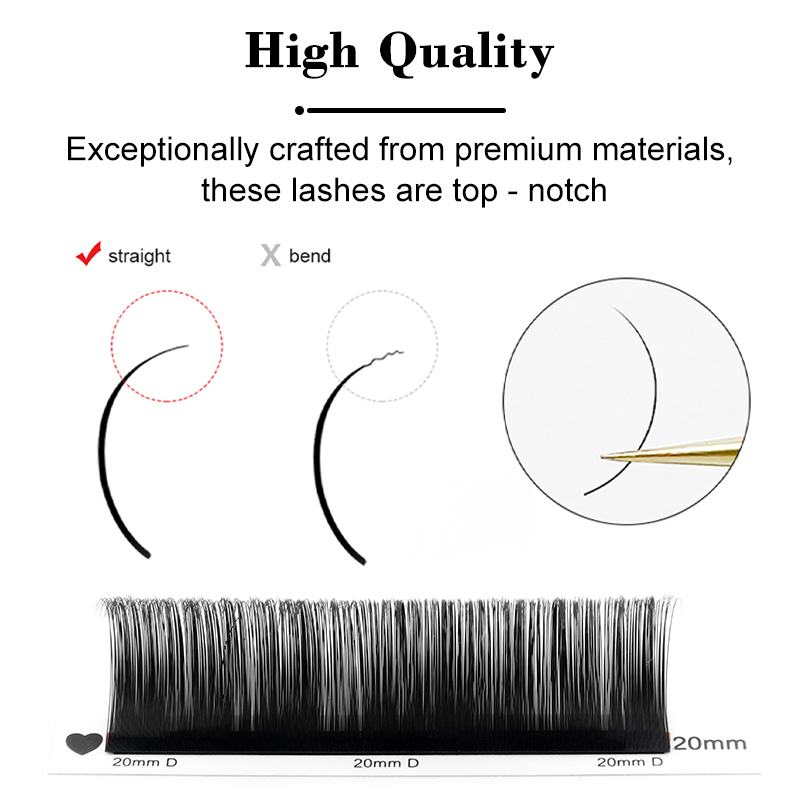 Winky Beauty Custom Your Logo  - مراجعة Eyelash Extension Russian Volume وسعره