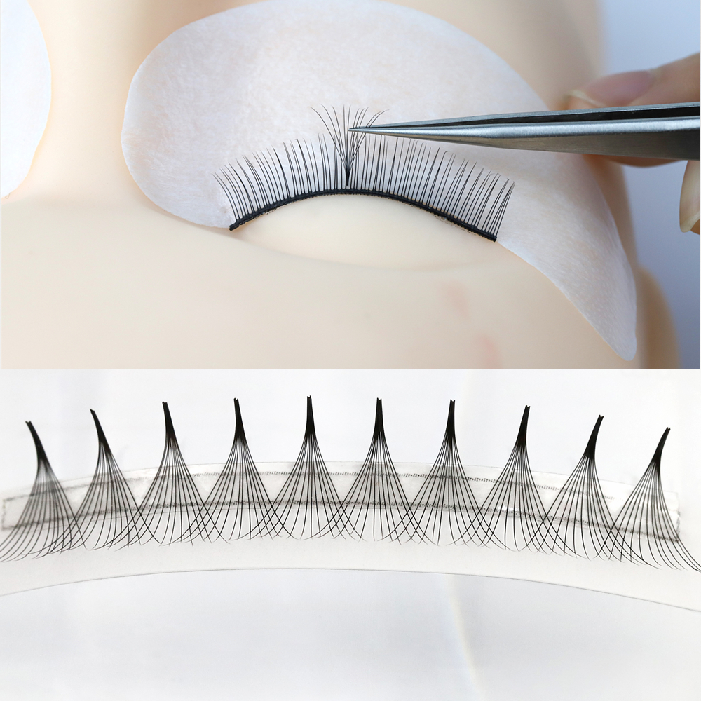 RUJADE Pointy Narrow Base Prem - مراجعة Eyelash Extension Russian Volume وسعره