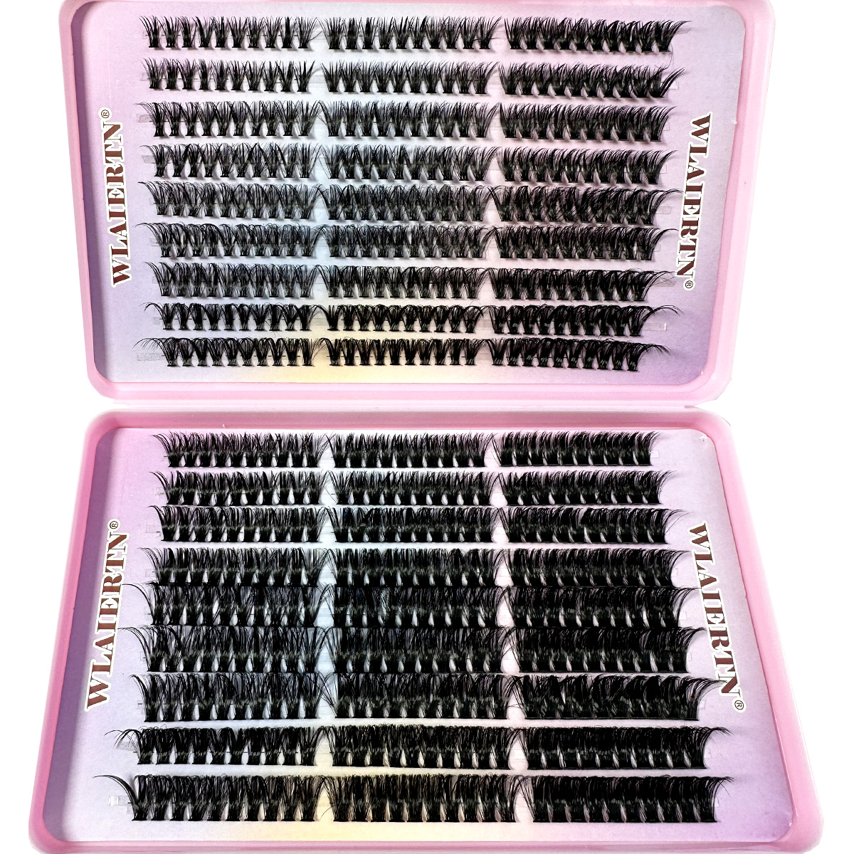 Faux Mink Eyelashes 540Cluster - مراجعة Eyelash Extension Russian Volume وسعره