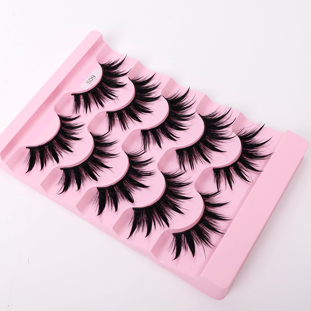 Yiernuo 1/5 Pairs Cosplay anim - مراجعة Eyelash Extension Wet Look وسعره