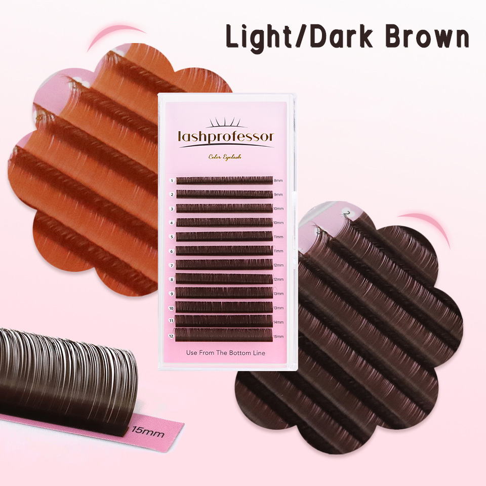 Dark Brown Eyelash Extension 0 - مراجعة Eyelash Extension Russian Volume وسعره