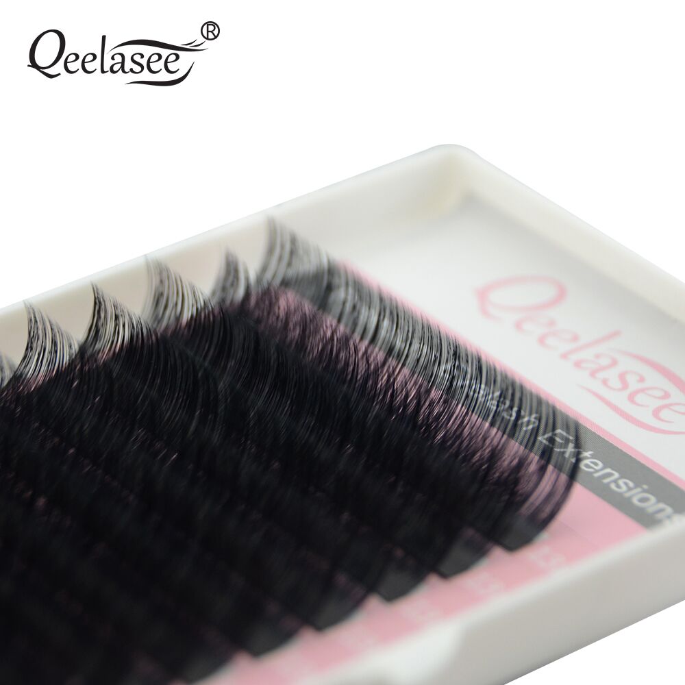 Qeelasee Faux Mink Individual  - مراجعة Eyelash Extension Russian Volume وسعره