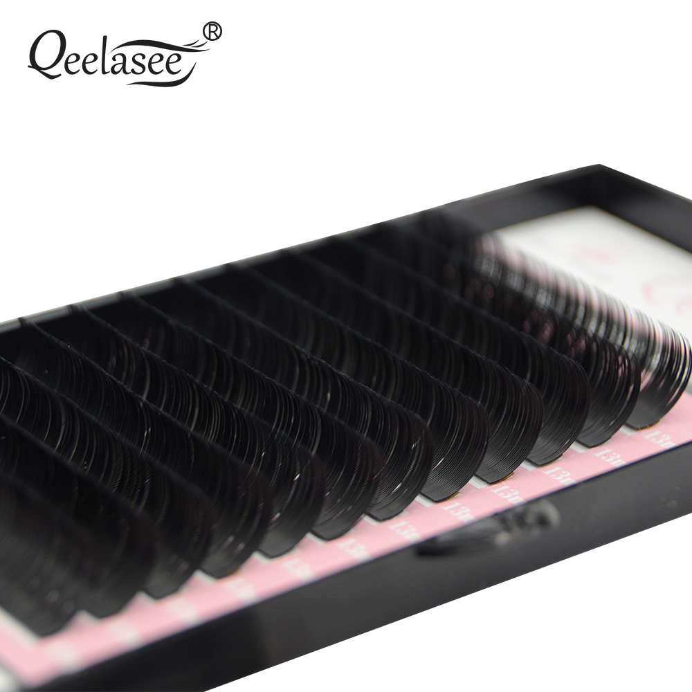 Qeelasee Faux Mink Individual  - مراجعة Eyelash Extension Russian Volume وسعره