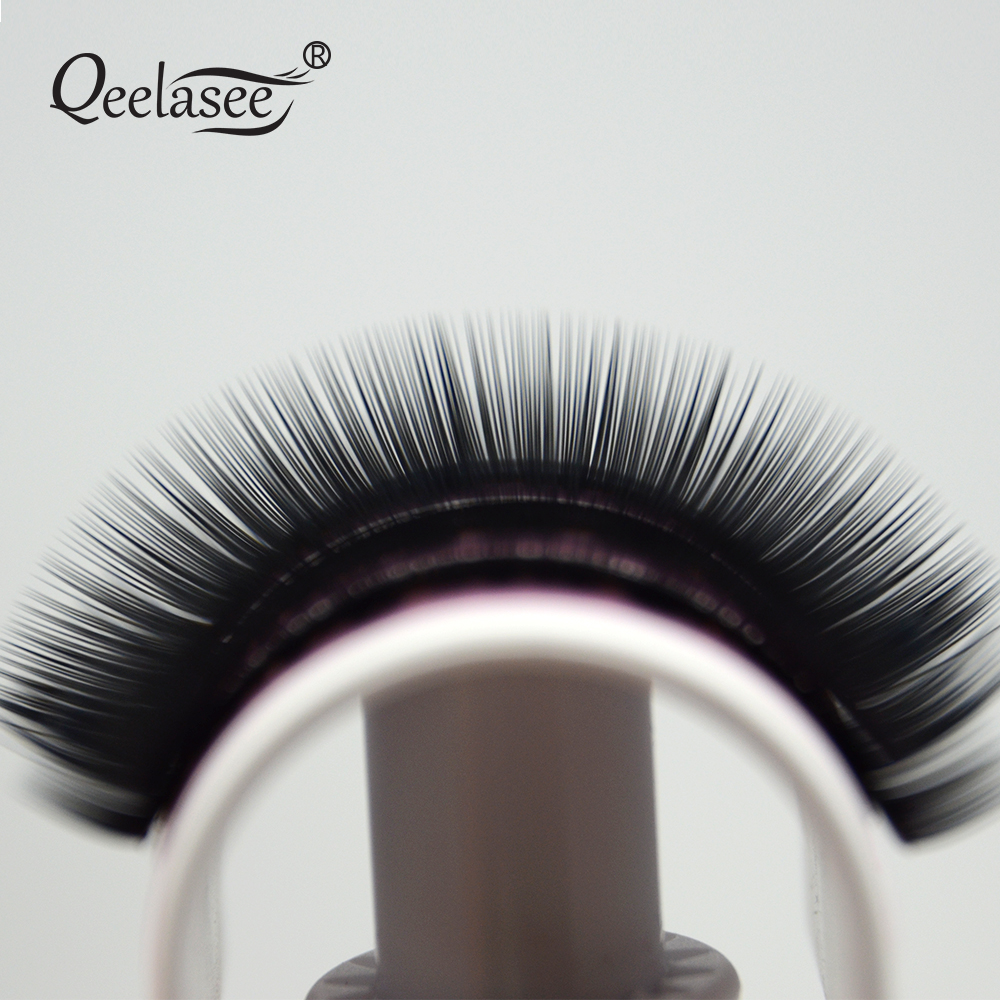 Qeelasee Faux Mink Individual  - مراجعة Eyelash Extension Russian Volume وسعره