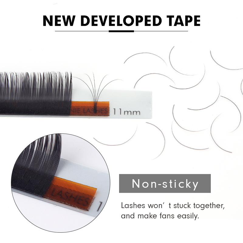Genielash 0.07-0.25 Extension  - مراجعة Eyelash Extension Hybrid وسعره