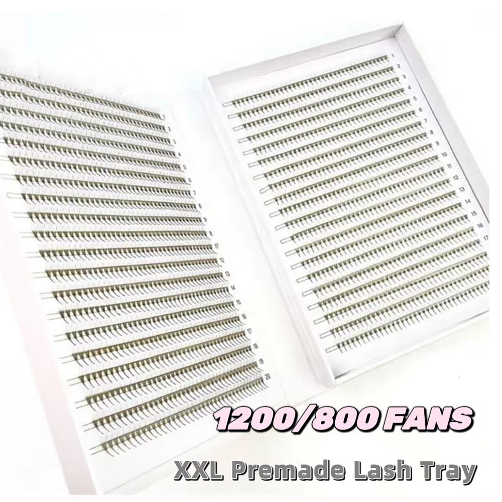 2D-16D 1600/880 Fans PBT Hybri - مراجعة Eyelash Extension Hybrid وسعره