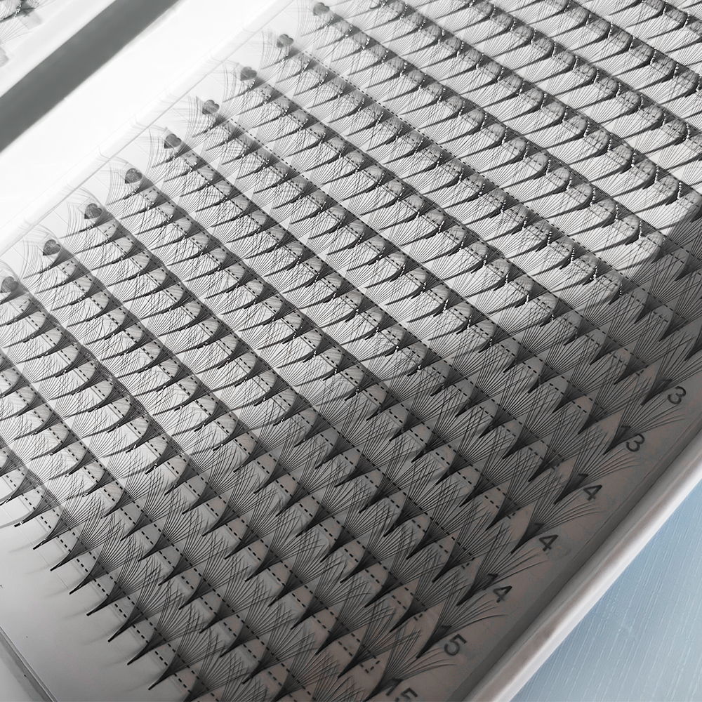 2D-16D 1600/880 Fans PBT Hybri - مراجعة Eyelash Extension Hybrid وسعره