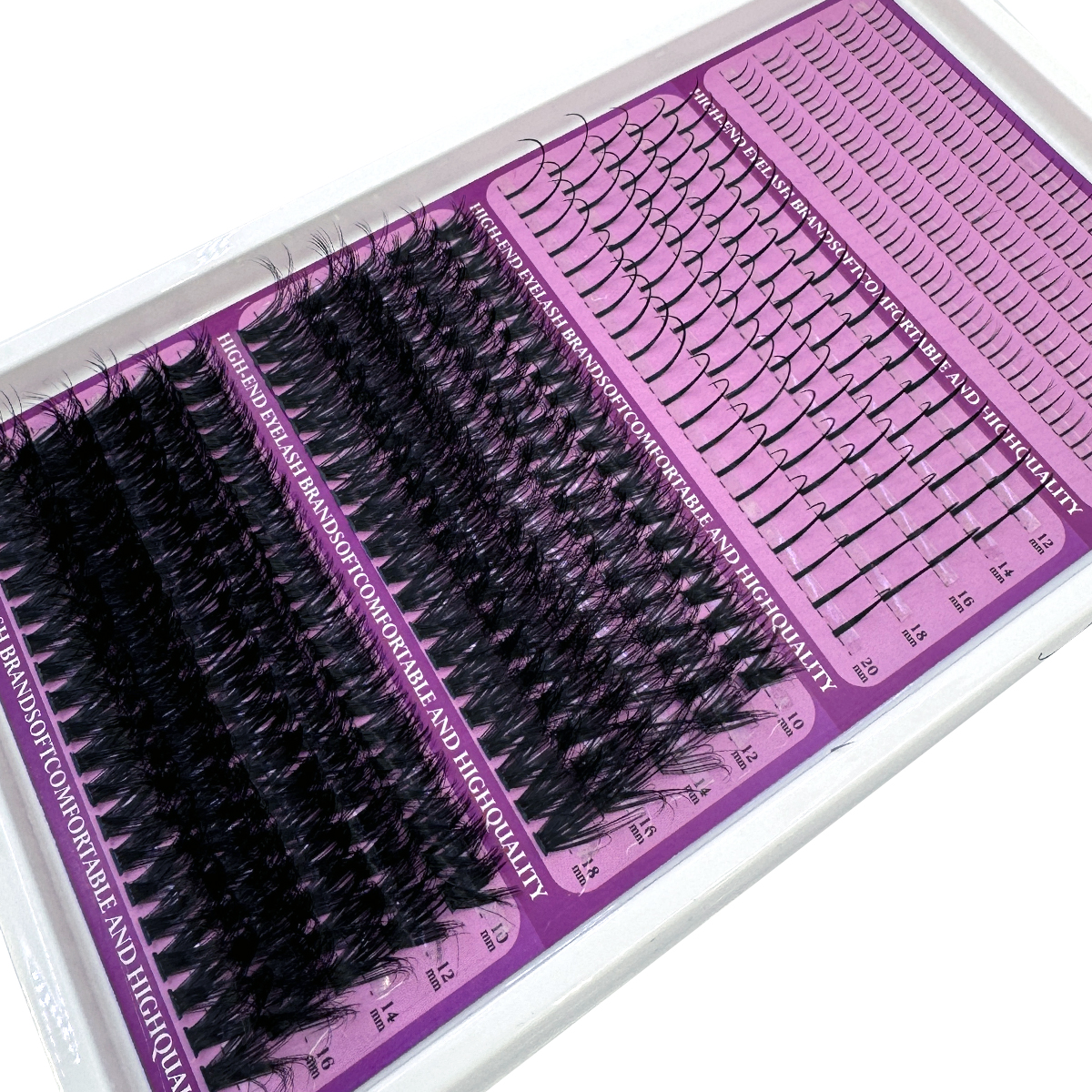 20Rows Lash Spikes Eyelash Clu - مراجعة Eyelash Extension Wet Look وسعره