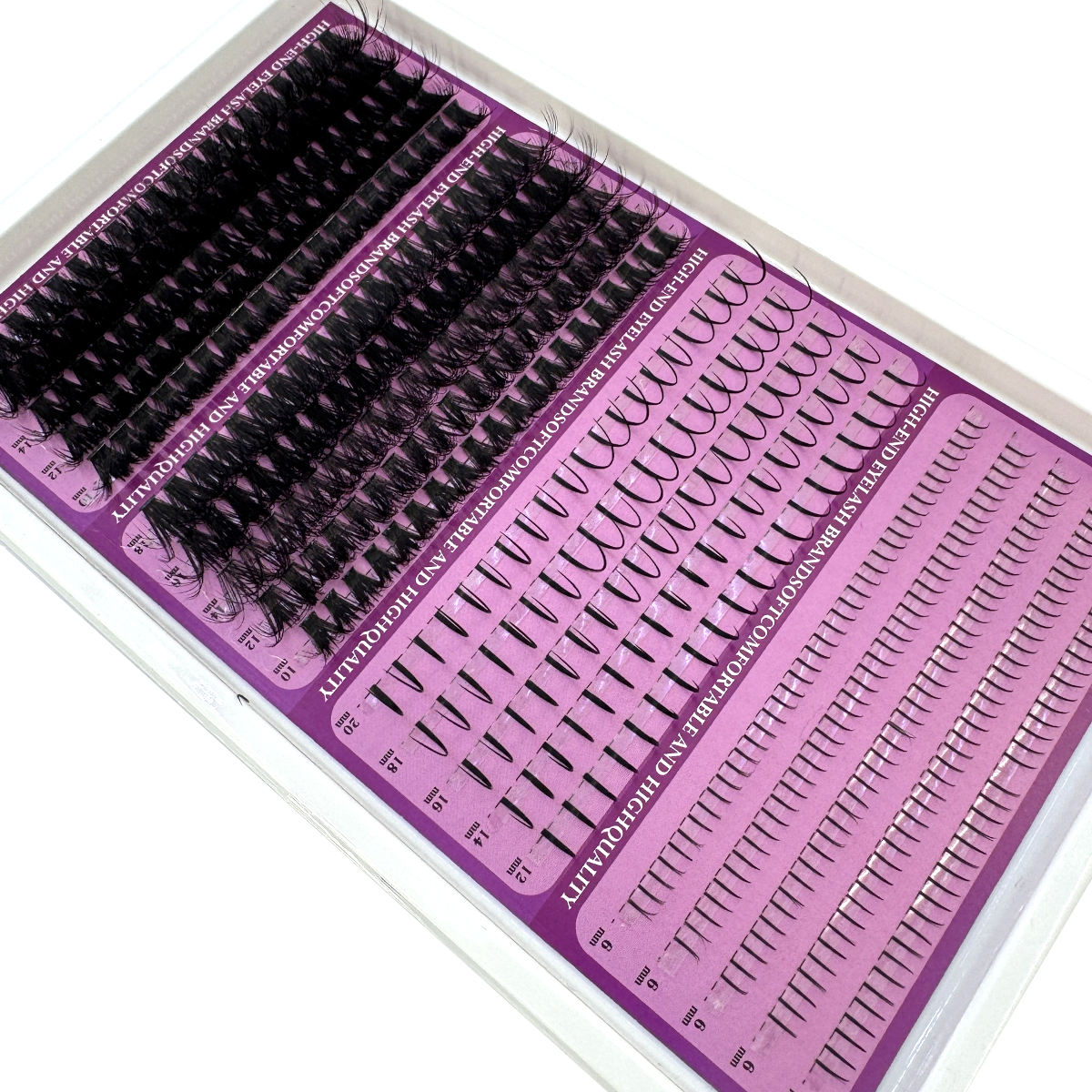 20Rows Lash Spikes Eyelash Clu - مراجعة Eyelash Extension Wet Look وسعره
