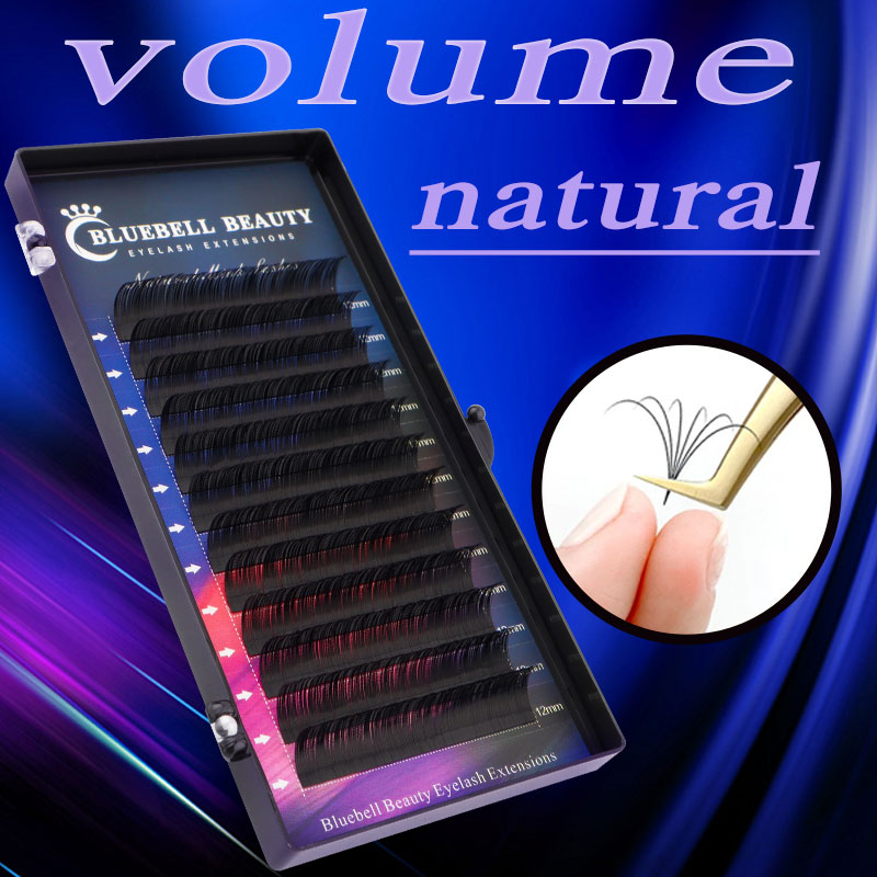 Bluebell Beauty 0.07-0.15 Exte - مراجعة Eyelash Extension Hybrid وسعره
