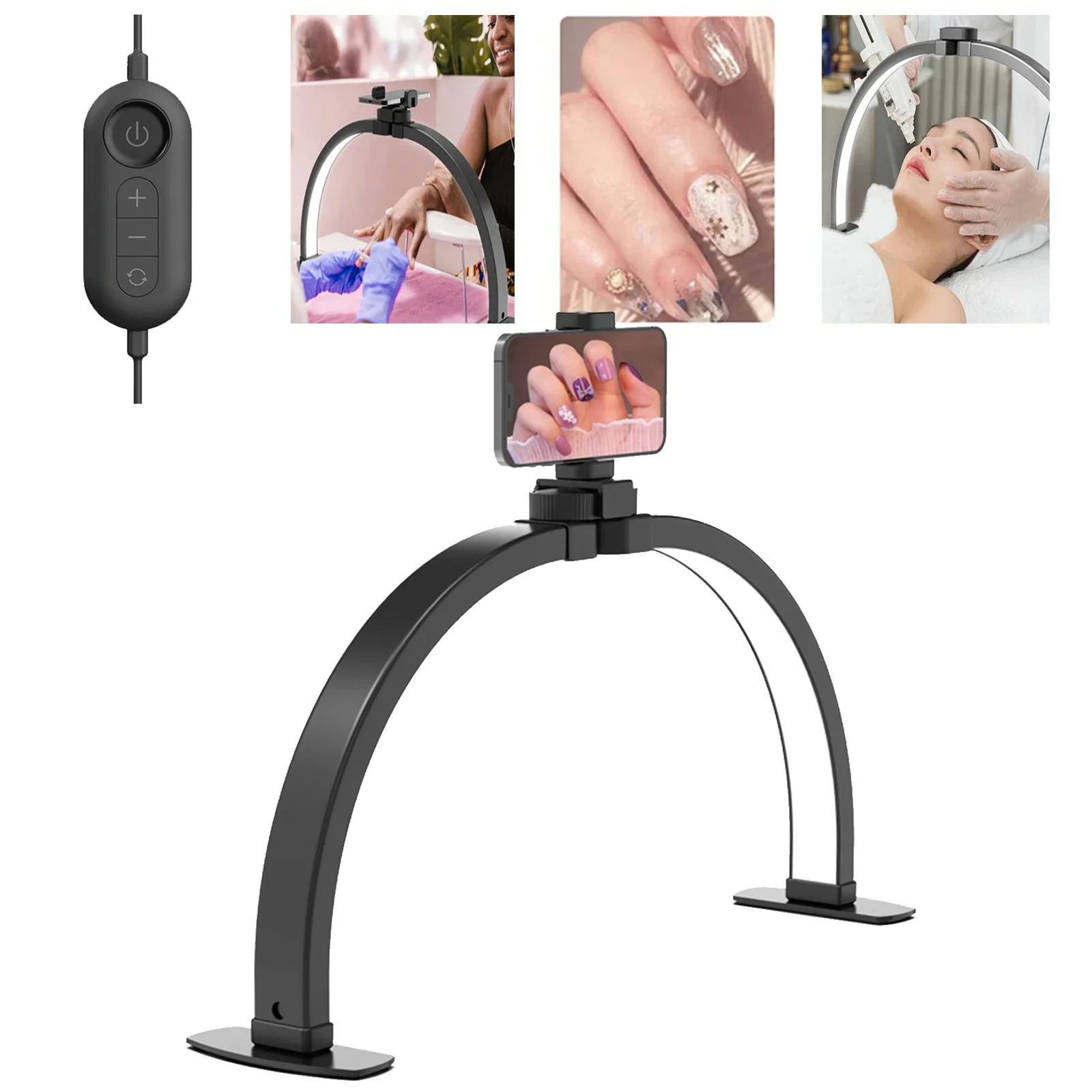 LFor EU/US/UK Plug LED Half Mo - مراجعة Eyelash Extension Uk وسعره