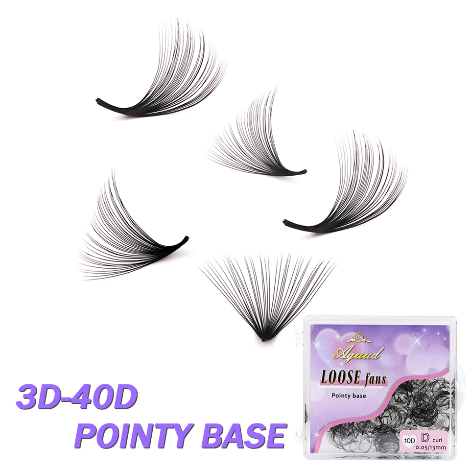 AGUUD 30D 40D Cluster Loose Fa - مراجعة Eyelash Extension Russian Volume وسعره