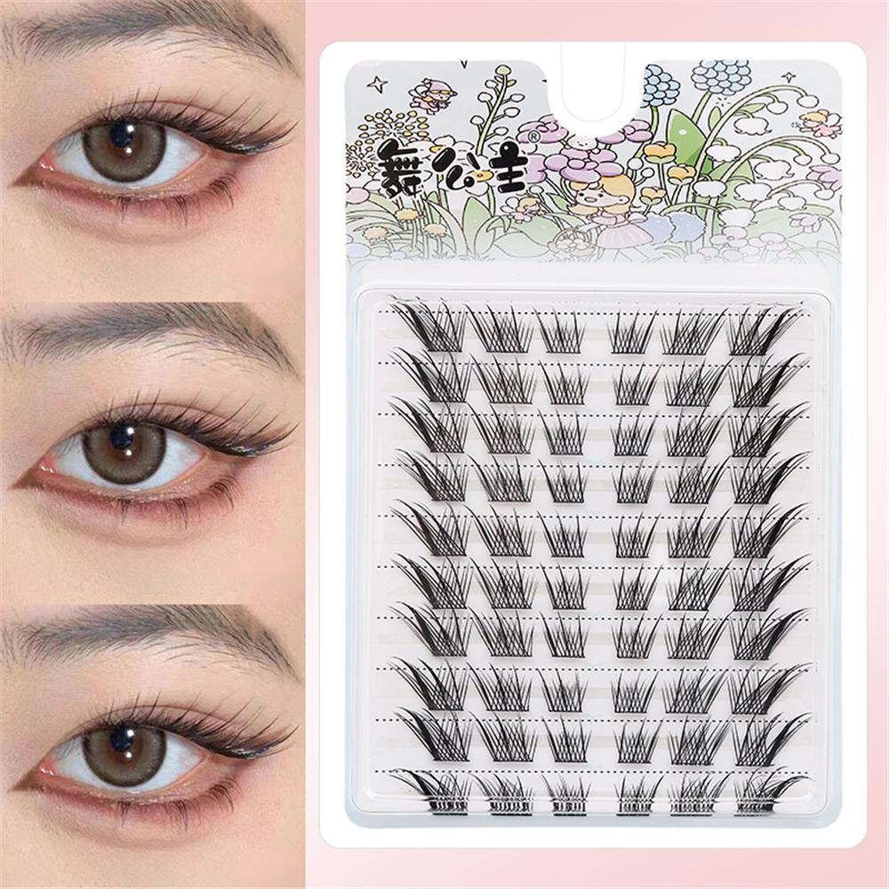 60/100Pcs Natural Fairy Lash C - مراجعة Eyelash Extension Wet Look وسعره