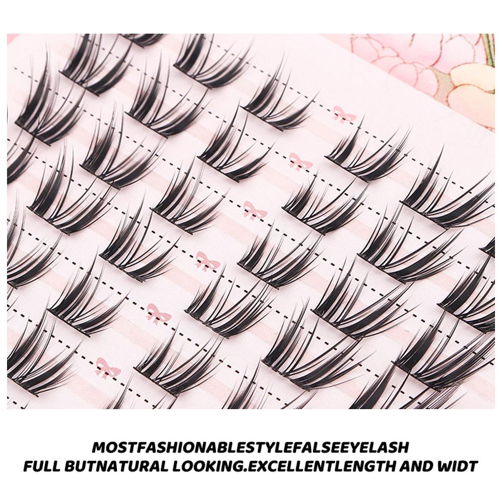 60/100Pcs Natural Fairy Lash C - مراجعة Eyelash Extension Wet Look وسعره