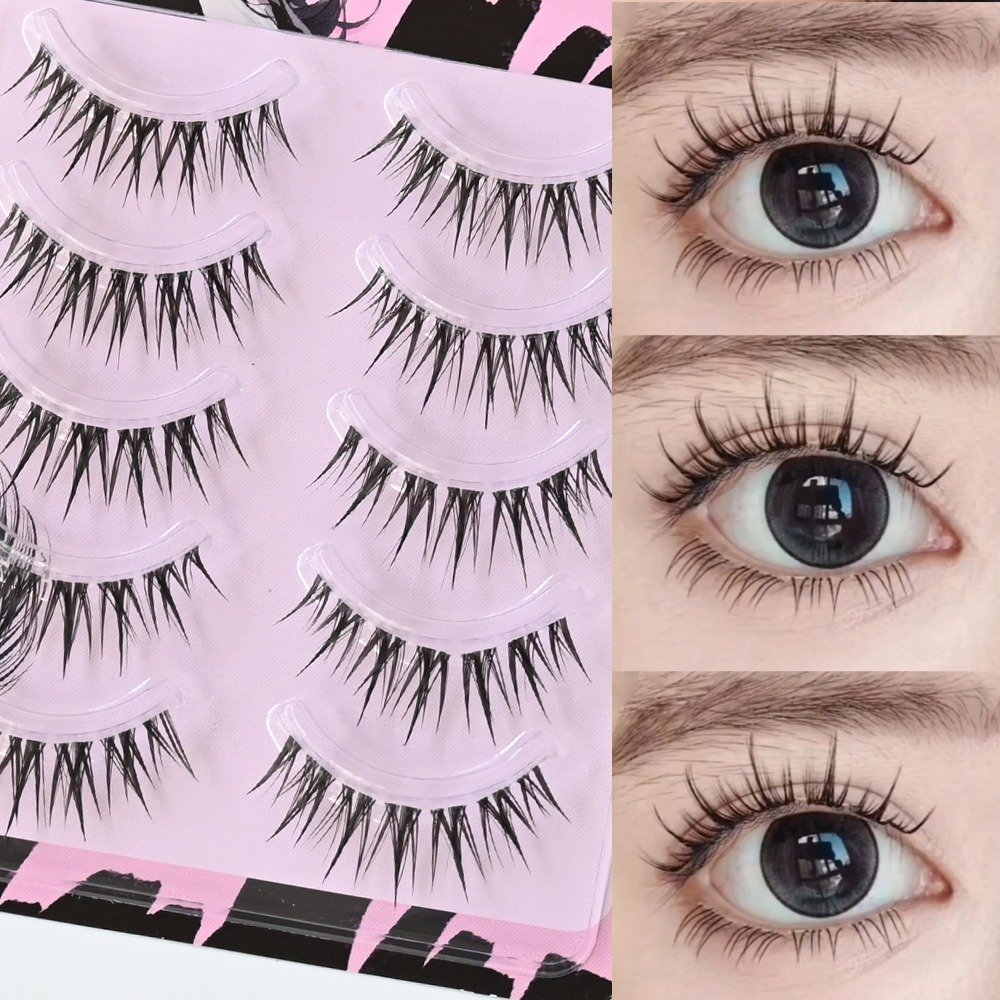 Manga Wet Look Lashes Black/Cl - مراجعة Eyelash Extension Wet Look وسعره