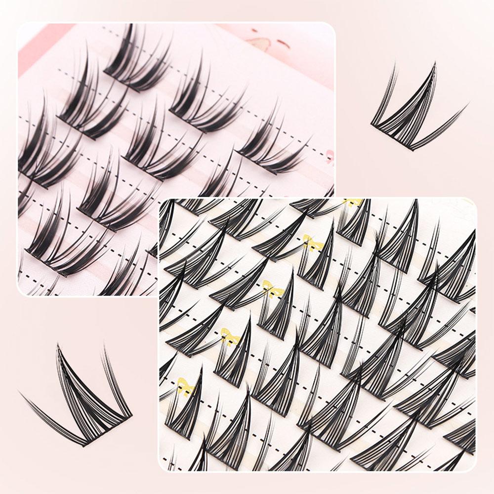 60/100Pcs Natural Fairy Lash C - مراجعة Eyelash Extension Wet Look وسعره